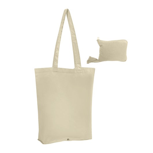 Natural Foldable Calico Bag